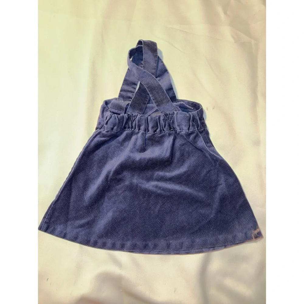 Vintage Child's Healthtex Corduroy‎ Jumper Dress, Clothesline Bloomers  3t